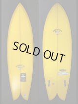 SHARPEYE SURFBOARDS シャープアイサーフボード / MAGURO 6'2" 39.6L マスタードティント