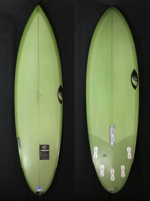 画像1: SHARPEYE SURFBOARDS シャープアイサーフボード/ MODERN2.5 6'6" 40.0L グリーンティント