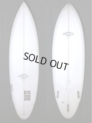 画像1: SHARPEYE SURFBOARDS シャープアイサーフボード / MODERN2.5 6'4" 36.31L グレーティント