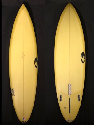 画像1: SHARPEYE SURFBOARDS シャープアイサーフボード / MODERN1 6'11.5" 42.66L カーキティント