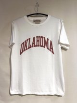 REMI RELIEF レミレリーフ / プリント S/S TEE LW加工 [OKLAHOMA]