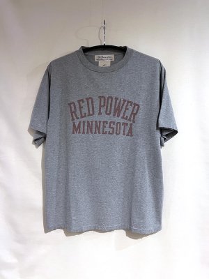 画像1: REMI RELIEF レミレリーフ / プリント S/S TEE SP加工 New-Fit [RED POWER]