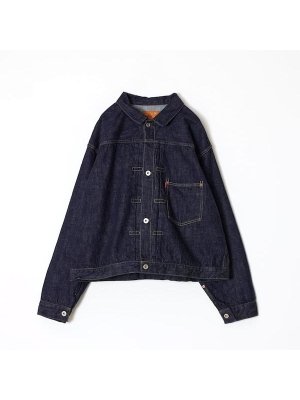 画像1: REMI RELIEF レミレリーフ / 12oz DENIM 大戦モデル JKT [ONEWASH]
