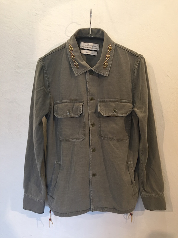 REMI RELIEF レミレリーフ/ MILITARY SHIRTS -NATIVE STUDS & BEADS-