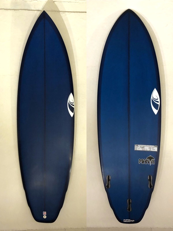 Sharpeye Surfboards シャープアイサーフボード Manta 5 11 34 2l ネイビーティント