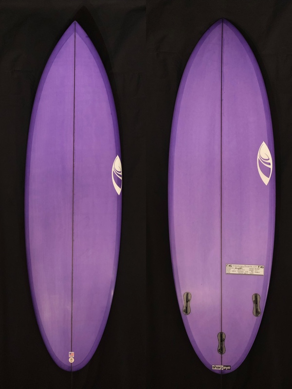 Sharpeye Surfboards シャープアイサーフボード Mf 5 11 36 4l パープルティント