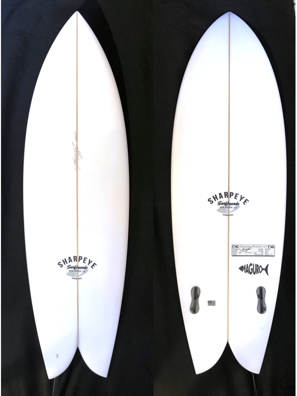 SHARPEYE SURFBOARDS シャープアイサーフボード/ MAGURO 5'6