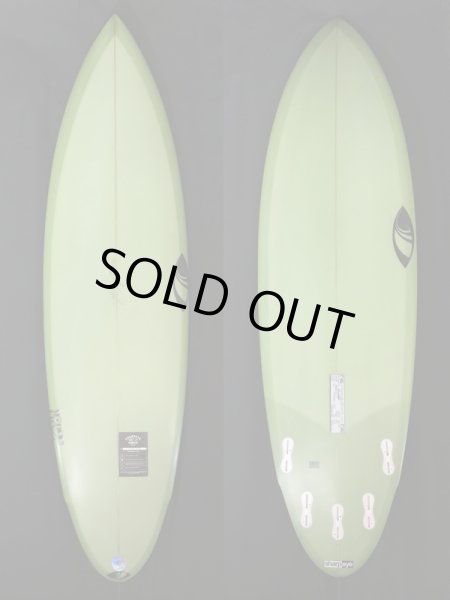 画像1: SHARPEYE SURFBOARDS シャープアイサーフボード / MODERN2.5 6'6" 40.0L グリーンティント (1)
