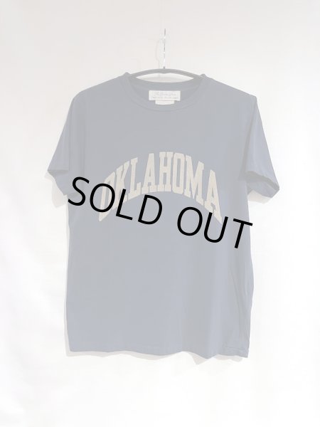 画像1: REMI RELIEF レミレリーフ / プリント S/S TEE LW加工 [OKLAHOMA] (1)