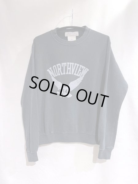 画像1: REMI RELIEF レミレリーフ / SP加工 3飛び裏毛クルー NewFit [NORTHVIEW] BLK (1)