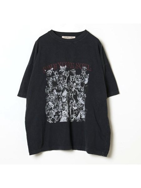 画像1: REMI RELIEF レミレリーフ / プリント S/S TEE HARD SP加工20 / 天竺BIGサイズT  [SAVE YOUR SOUL] (1)