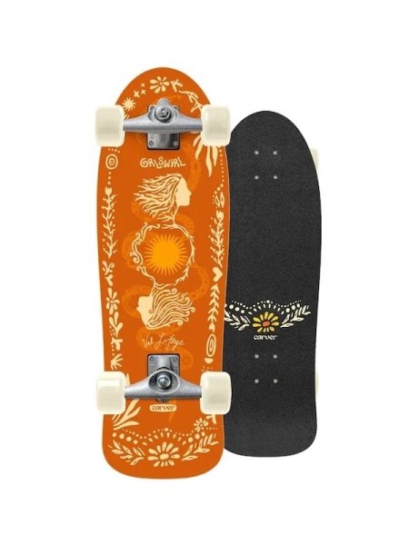 画像1: CARVER SKATEBOARDS / 31" GRLSWIRL Sunflower (1)
