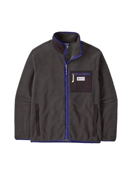 画像1: PATAGONIA パタゴニア / メンズ・シアーリング・リクラフテッド・ジャケット XGRY (1)